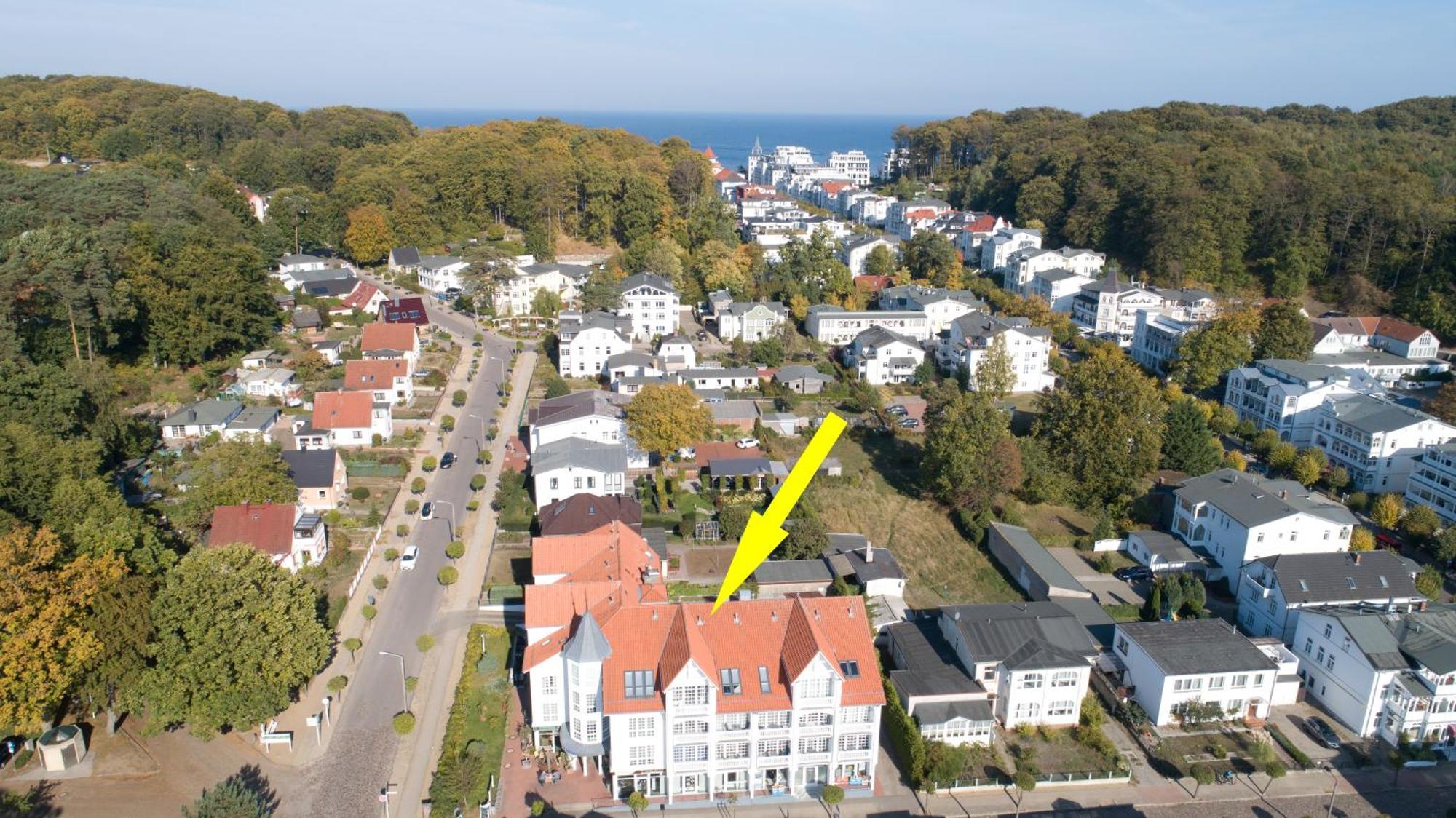 Haus Baltic 12 Mit Balkon - Zentrale Lage Im Ostseebad Sellin Exterior photo